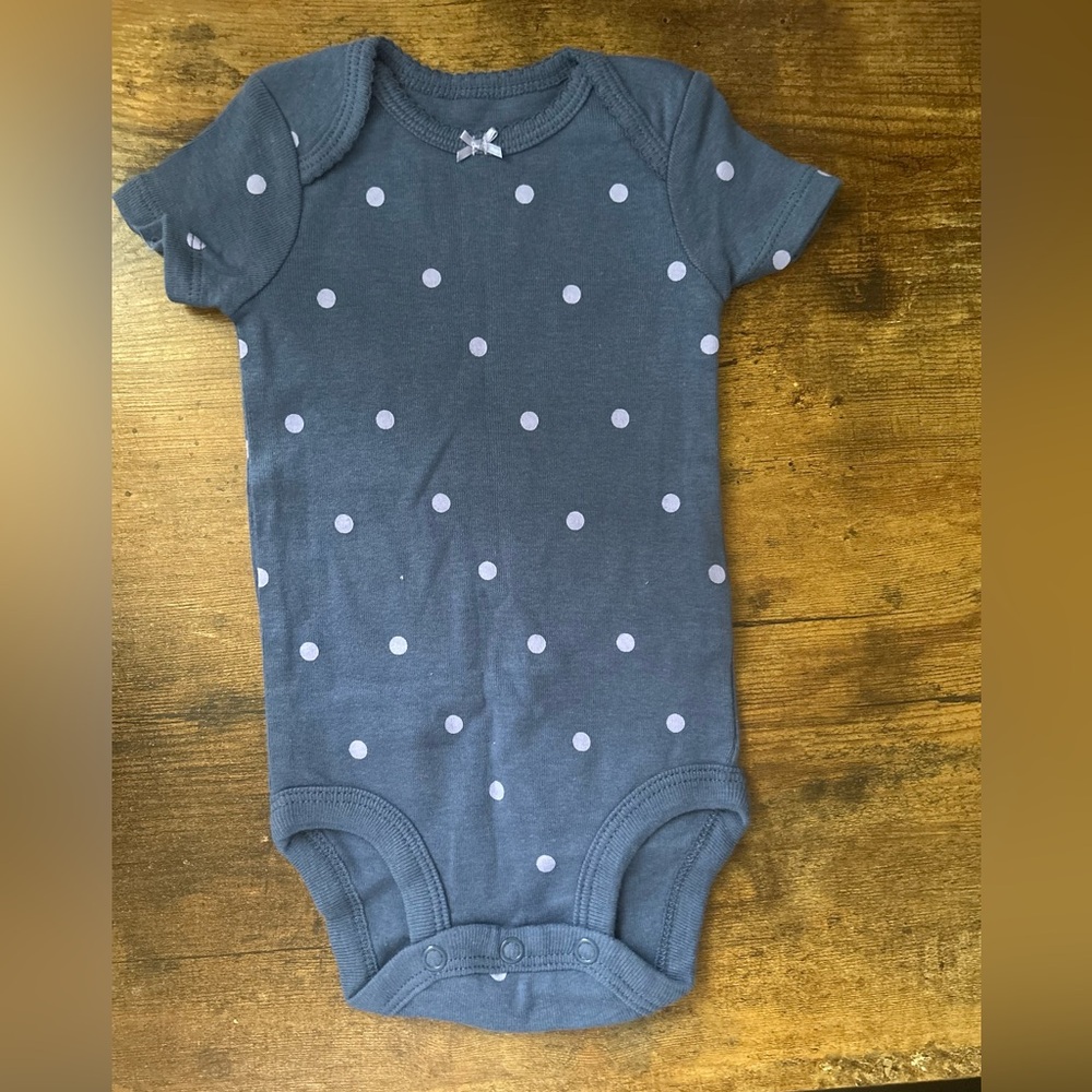 Polka Dot Baby One Piece